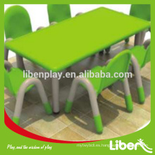 Muebles ajustable ergonómicos para niños mesa de estudio plsatic y sillas para niños LE.ZY.015 Quality Assured Most Popular